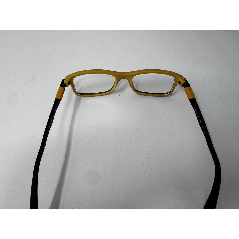 Ray-Ban RB1546 3435 Junior Black/Dark Yellow Eyeglass Frames 46-16-125 Authentic